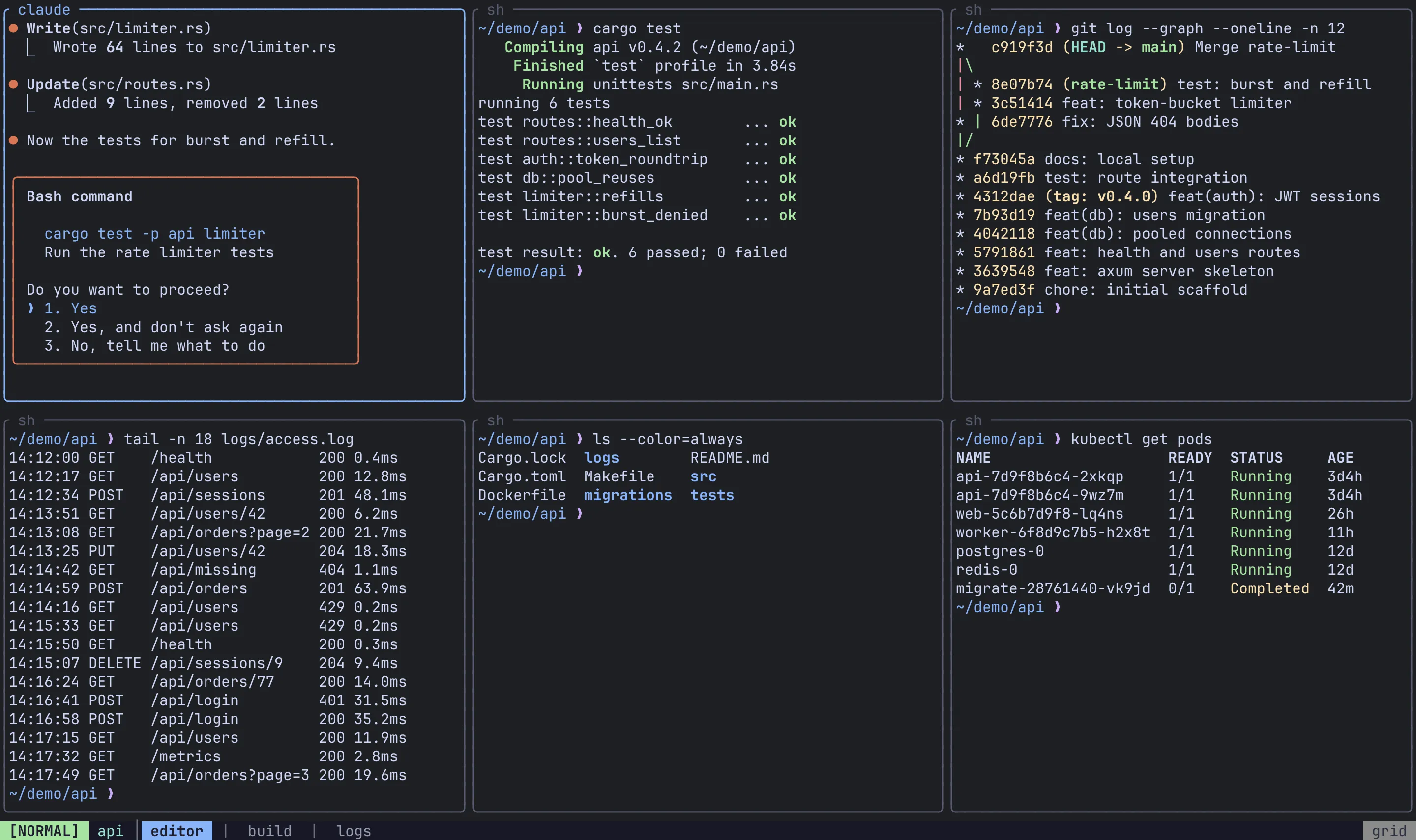Grid layout